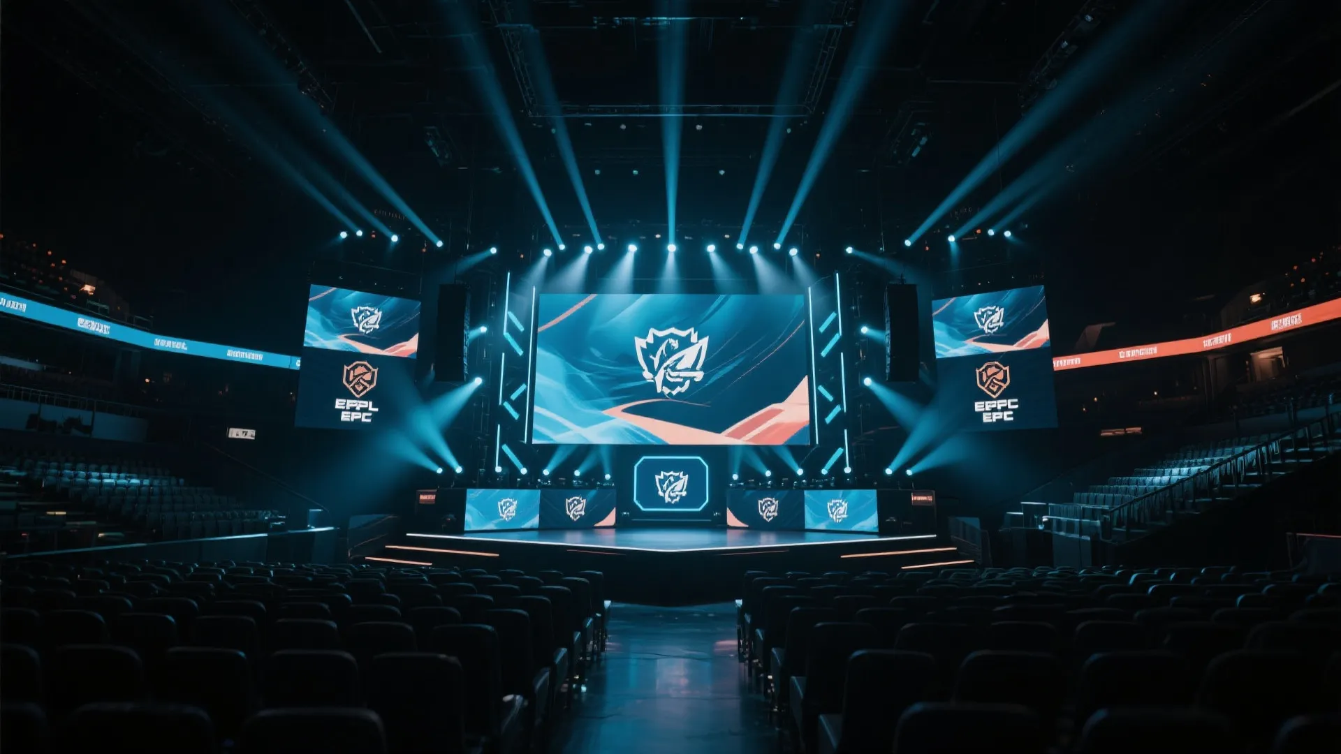 英雄联盟电竞赛事现场