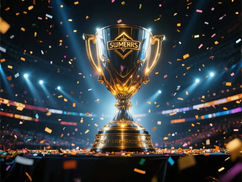 英雄联盟全球总决赛奖杯