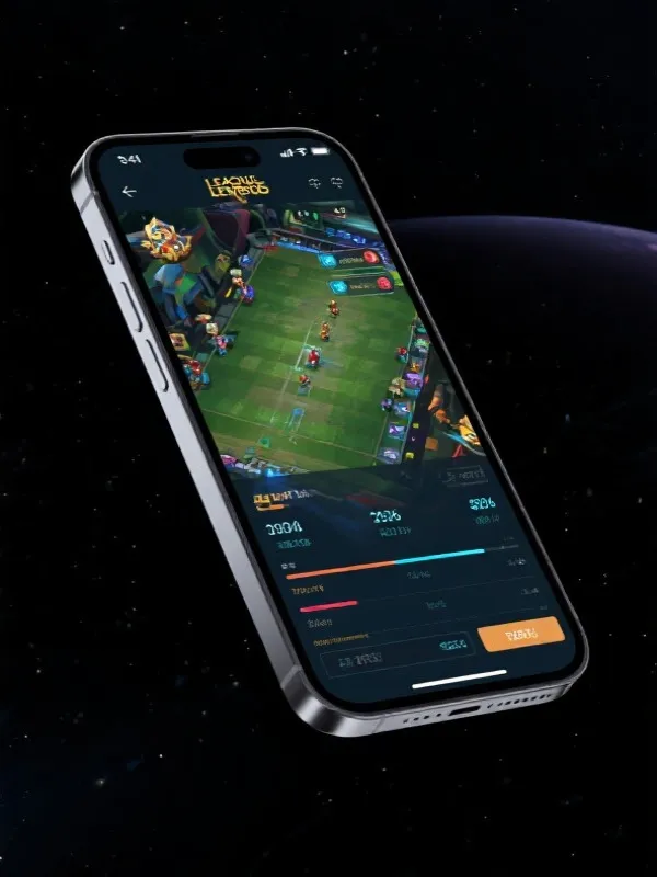 英雄联盟直播App展示